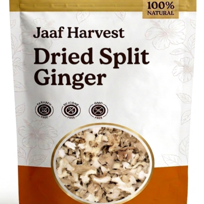 Dried split ginger