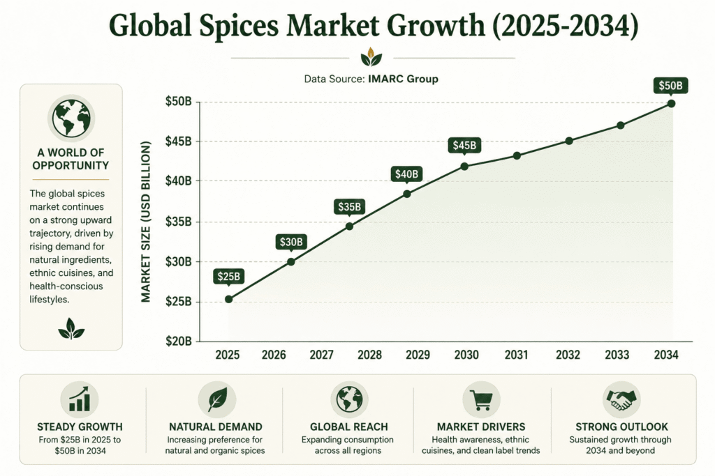 Spices Market Growth 2025 - 2034